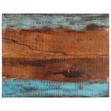 Table Top Multicolour Solid reclaimed wood 70x90 cm Durable 286061