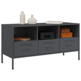 TV Cabinet Anthracite 100.5x39x50.5 cm Steel 843038
