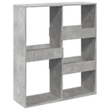 Book Cabinet/Room Divider Concrete Grey 100x33x115 cm 854511