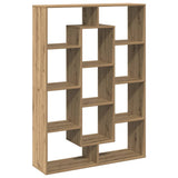 Book Cabinet Artisian Oak 102x29x143 cm Engineered Wood 3310306