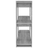 Book Cabinet/Room Divider Grey Sonoma 100x30x87 cm 813567