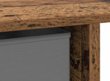 Desk with Drawer Old Wood 100 x 40 x 75 cm Engineered Wood 8000458