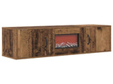 Electric Fireplace Old Wood 110 x 30 x 36.5 cm Engineered wood 8021029