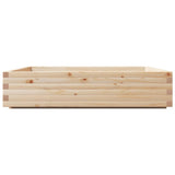 Garden Planter 110x110x26.5 cm Solid Wood Pine 847323