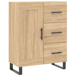 Highboard Sonoma Oak 69.5x34x180 cm Engineered Wood 3198684