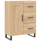 Highboard Sonoma Oak 69,5x34x180 cm Engineered Wood 3200028