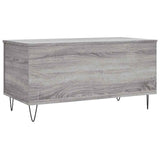 Coffee Table Grey Sonoma 90x44.5x45 cm Engineered Wood 830978