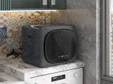 4kg Vented Tumble Dryer with Deodorize, Smart Mode, 800W Compact Tumble Dryer with Stainless Steel T3398P376696
