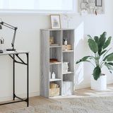 Bookcase Grey Sonoma 50x25x105 cm Engineered Wood 852794