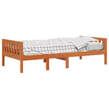 Children's Bed without Mattress Wax Brown 80x200 cm Solid Wood Pine 855026