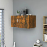 Wall Mounted Cabinet Smoked Oak 80x39x40 cm Engineered Wood 815513