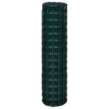 ZNTS Euro Fence Steel 10x1.5 m Green 140575