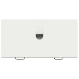 Bathroom Sink Cabinet HAARLEM High Gloss White 82 x 41x 58.5 cm 896799