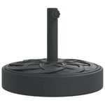 ZNTS Parasol Base for Ø38 / 48 mm Poles 25 kg Round 4007978