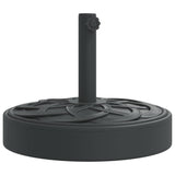 ZNTS Parasol Base for Ø38 / 48 mm Poles 25 kg Round 4007978