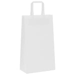 ZNTS Paper Bags 250 pcs with Handles White 21x11x36 cm 4101841
