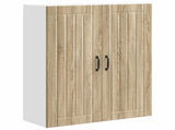Wall Cabinet LUCCA Sonoma Oak 80 x 31 x 100 cm Engineered Wood 885147