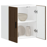 Kitchen Wall Cabinet Porto Brown Oak Engineered Wood 854064