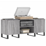 Record Cabinet Grey Sonoma 121x38x48 cm Engineered Wood 831690