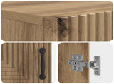 Shoe Cabinet HAARLEM 59.5 x 39.5 x 89.5 cm Engineered Wood 896874
