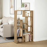 Bookcase Artisian Oak 72x20x120.5 cm Engineered Wood 858164