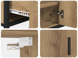 Bathroom Furniture Set 2 pcs Artisan Oak Engineered Wood 3402321