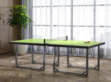 6ft Table Tennis Table, Ping Pong Table with Net, Foldable and Portable Ping Pong Set for Indoor T3398P425041