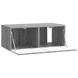Wall-Mounted TV Cabinet 98 x 31 cm Grey Sonoma Engineered Wood 898901