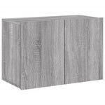5 Piece TV Wall Units Grey Sonoma Engineered Wood 3216494