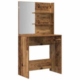 Dressing Table Set Old Wood Engineered Wood 3329189