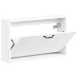 Wall-Mounted Shoe Cabinet HAARLEM 71 x 17 x 43 cm White 896845