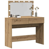 Dressing Table Artisan Oak 100 x 40 x 120 cm Engineered Wood 868861