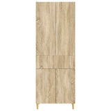 Cabinet Set 2 pcs 66 x 34.5 x 90 cm Engineered Wood 3416585
