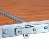 Foldable Camping Table Aluminium 180x60 cm 48174