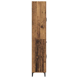Highboard Old Wood 69.5 x 34 x 180 cm Engineered Wood 3415668