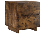 Bedside Cabinet Smoked Oak 33.5 x 34.5 x 50 cm Engineered Wood 8011397