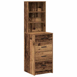 Highboard with Drawer Old wood 40 x 41 x 135 cm Engineered wood 865053