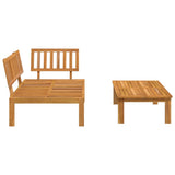 Garden Pallet Sofa Set 2 pcs Solid Wood Acacia 365848