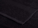 6 Piece Premium Towel Set SOLUND Black 600 gsm 137565