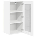 Hanging Cabinet White 40 x 31 x 80 cm Engineered Wood 884298