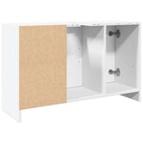Sink Cabinet White 90x29x55 cm Engineered Wood 848122