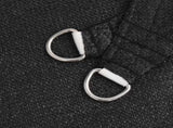 Sunshade Sail 160 g/m Black 3.5x4.5 m HDPE 311736