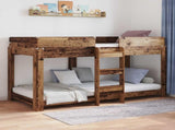 Bunk Bed for Kids Old Wood 80 x 200 cm Engineered Wood 3410529