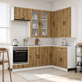 Kitchen Unit LUCCA 8 pcs Artisan Oak Engineered Wood 3438486