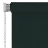Outdoor Roller Blind 200x140 cm Dark Green HDPE 312816