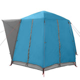 Cabin Tent 3-Person with Roof Blue and Grey 320 x 320 x 203 cm 42004033