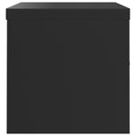 ZNTS File Cabinet Black 90x40x40 cm Steel 339718