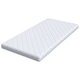 Mattress with Coconut Layer White 190 x 90 cm PU Foam 4106381