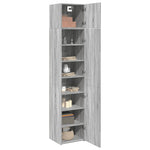 Slim Storage Cabinet Grey Sonoma 45x42.5x225 cm Engineered Wood 3281292