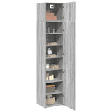 Slim Storage Cabinet Grey Sonoma 45x42.5x225 cm Engineered Wood 3281292